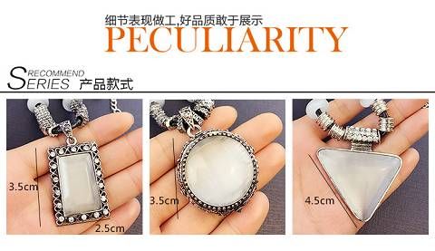 韓國飾品 貓眼石長款項(xiàng)鏈的復(fù)古魅力與搭配之道